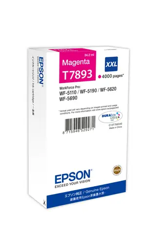 Cartucho T789340 magenta XXL - Imagen 1