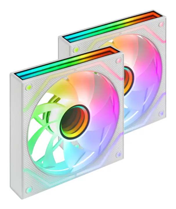 MF3DPROX2RW sistema de refrigeración para ordenador Carcasa del ordenador Ventilador 12 cm Blanco