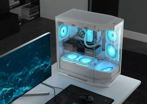 FV270 RGB Midi Tower Blanco - Imagen 26