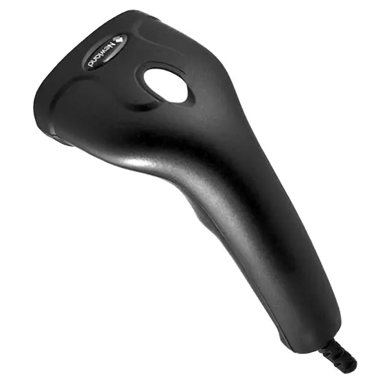 HR12 Anchoa Lector de códigos de barras portátil 1D CCD Negro