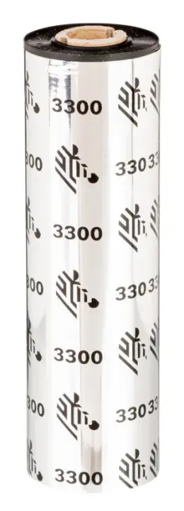 3300 Wax/ Resin cinta térmica 74 m Negro