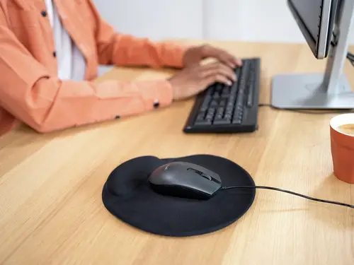 Basi ratón Oficina Ambidextro USB tipo A Óptico 1200 DPI - Imagen 7