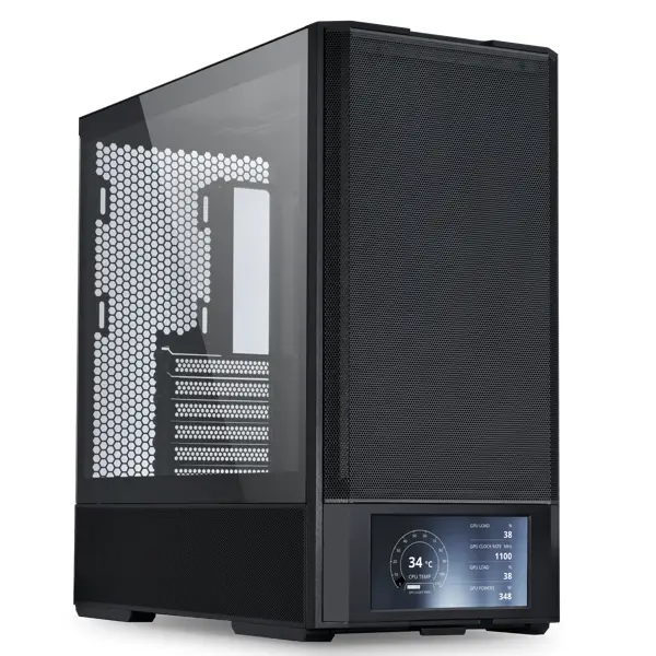LAN207DX Midi Tower Negro