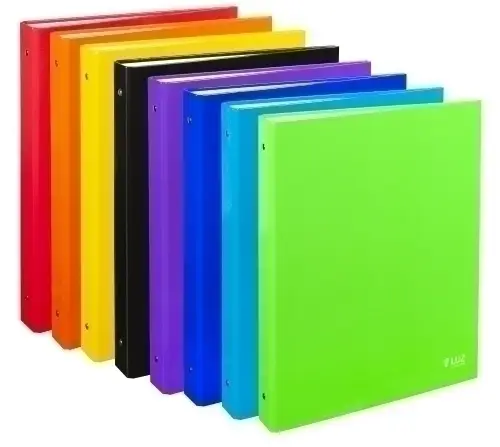 CARPETA CARCHIVO LUZ A4 4 AN.40 SURT.8