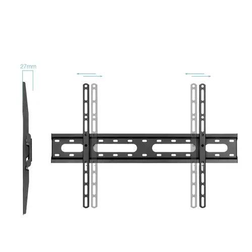 Soporte Fijo de pared para pantallas 37"- 80", Negro - Imagen 2