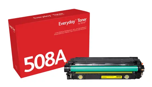 Everyday El tóner Everyday Amarillo de Xerox es compatible con HP 508A (CF362A), Capacidad estándar - Imagen 1