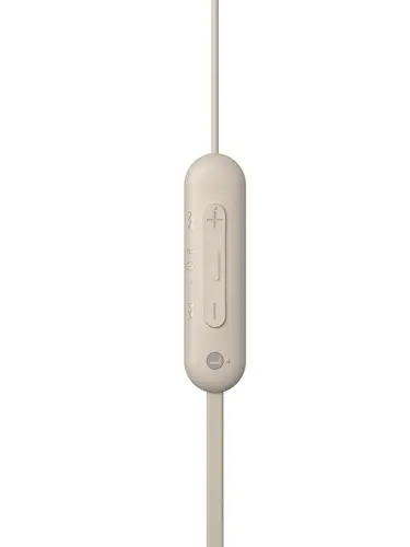 WI-C100 Auriculares Inalámbrico Dentro de oído Llamadas/Música Bluetooth Beige - Imagen 3