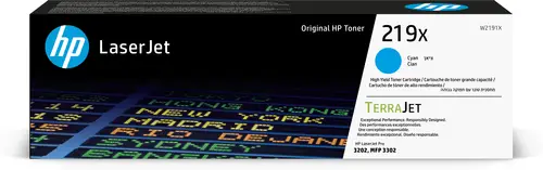 Cartucho de Tóner Original LaserJet 219X de alta capacidad cian - Imagen 1