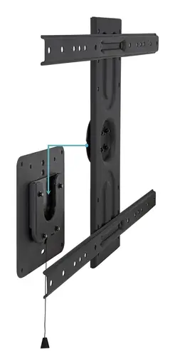 Soporte de Pared Rotación 360° para Pantallas 37" - 80", Negro - Imagen 5