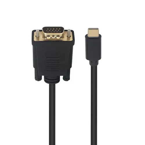 EC1052 adaptador de cable de vídeo 1,8 m USB Tipo C VGA (D-Sub) - Imagen 2