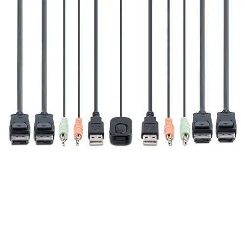 C2-DD46-UA2-CBL-KVM interruptor KVM Negro - Imagen 6