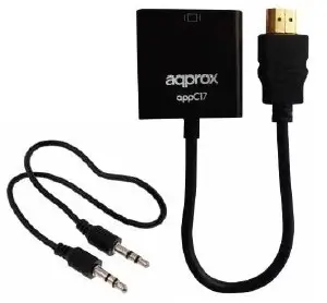appC17 HDMI tipo A (Estándar) VGA (D-Sub) + 3,5mm Negro