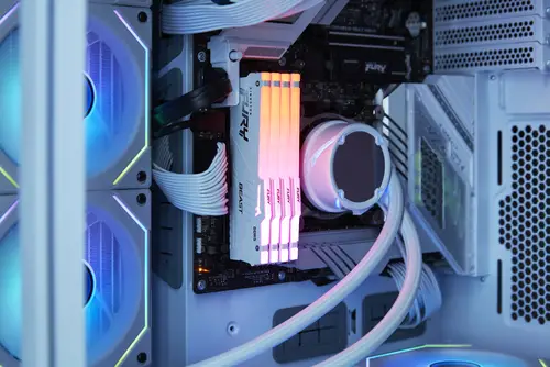 FURY Beast 16GB 6000MT/s DDR5 CL36 DIMM White RGB EXPO - Imagen 6