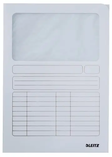 SUBCARP. LEITZ VENTANA 140g A4 BL P/100