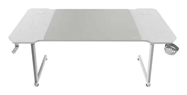 MGD-X140, Mesa Gaming Ergonómica, Superficie en Fibra de Carbono..