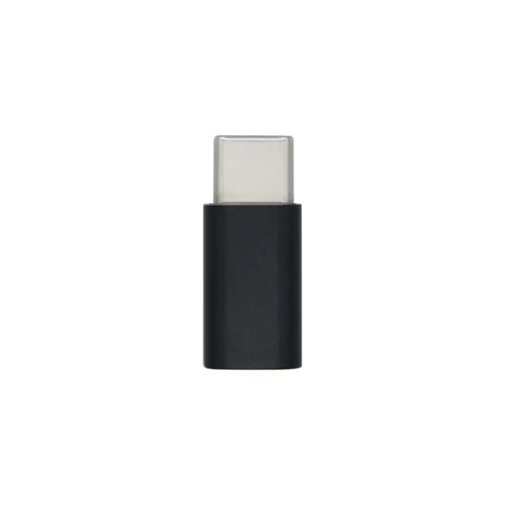 Mini Adaptador USB-? USB 2.0, Tipo Micro-B/H-USB-?/M, Negro