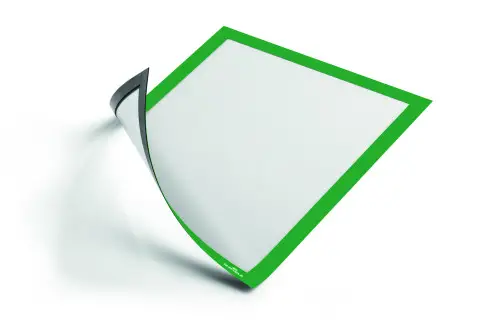 PACK 5 MARCOS DURAFRAME MAGNETIC A4 VERDE DURABLE 486905
