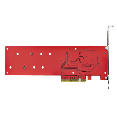 Tarjeta PCIe Adaptadora para 2 SSDs M.2, PCI Express x8 o x16 a NVMe Doble o SSDs M.2 AHCI, PCI Express 4.0, 7,8Gbps por Unidad con Bifurcación - Windows o Linux - Imagen 6