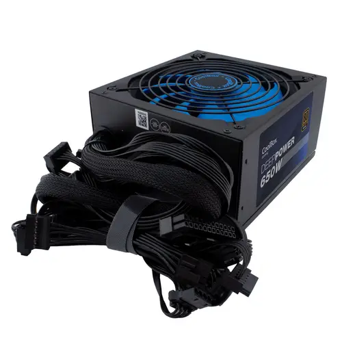 Fuente de alimentación ATX DeepPower 650W 80 Plus Bronze 14CM Full Range - Imagen 5