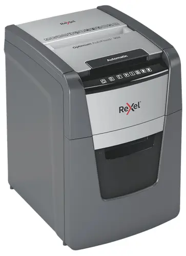 AutoFeed+ 90X triturador de papel Corte cruzado 55 dB Negro, Gris - Imagen 3