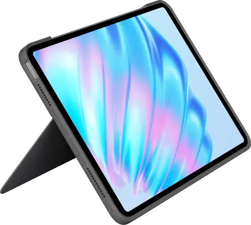 Combo Touch, iPad Air 11 in (M2), iPad Air (4.ª y 5.ª Gen. - 2020, 2022), Funda con Teclado - Teclado retroiluminado extraíble con Soporte abatible, Disposición QWERTY Español - Gris - Imagen 10
