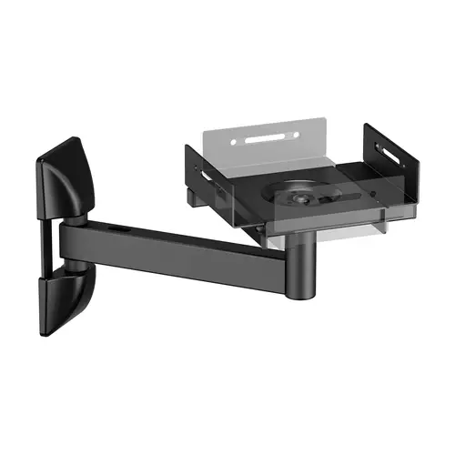 Soporte Universal De Pared Giratorio E Inclinable Para Altavoces, Negro - Imagen 2