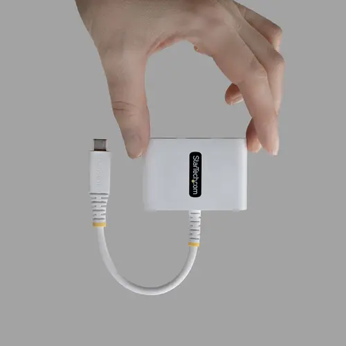 Dock Hub Multipuertos USB Tipo C a HDMI - Adaptador Multipuertos USB-C a HDMI - Carga de 140W - Hub Ladrón USB de 5Gbps - HDMI 4K60Hz - Para MacBook / Dell / Thinkpad / iPad - Blanco - Imagen 7