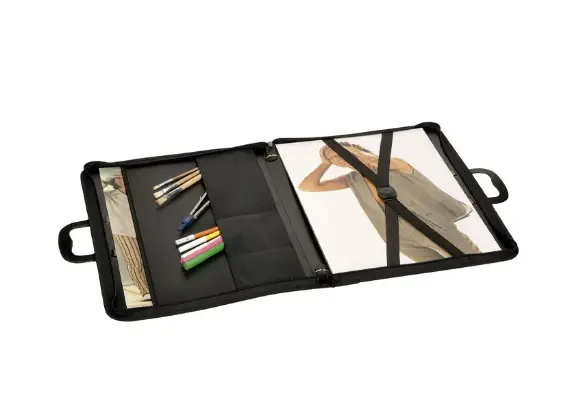 I5070 maletín Cartón, Polipropileno (PP) Negro