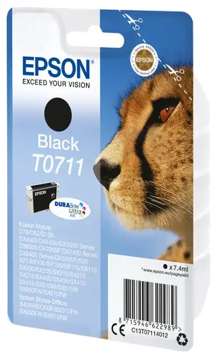 Cheetah Cartucho T0711 negro - Imagen 2