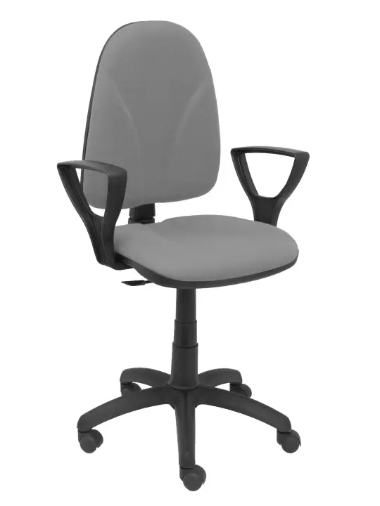 Silla Algarra bali gris claro brazos fijos
