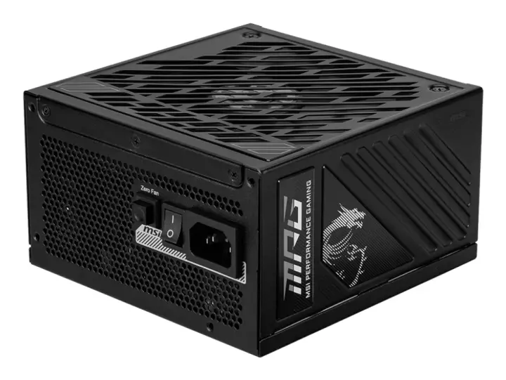MPG A850GS PCIE5 unidad de fuente de alimentación 850 W 24-pin ATX ATX Negro