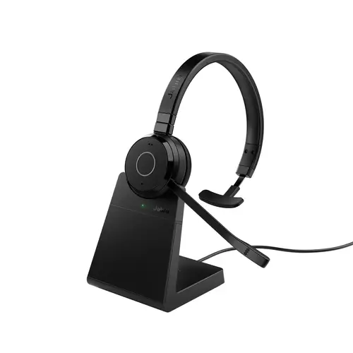 Evolve 65 TE Auriculares Inalámbrico y alámbrico Diadema Oficina/Centro de llamadas USB tipo A Bluetooth Base de carga Negro - Imagen 1