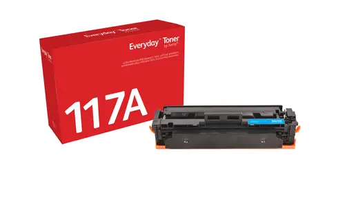Everyday El tóner Everyday Cian de Xerox es compatible con HP 117A (W2071A), Capacidad estándar - Imagen 1
