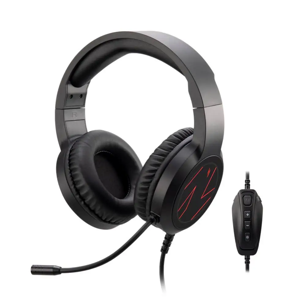 NHW310 Auriculares Alámbrico Diadema Juego USB tipo A Negro