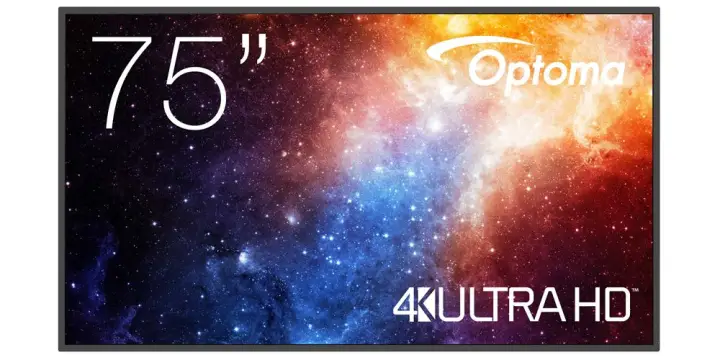 N3751K Pantalla plana para señalización digital 190,5 cm (75") LED Wifi 450 cd / m² 4K Ultra HD Negro Android 11 24/7