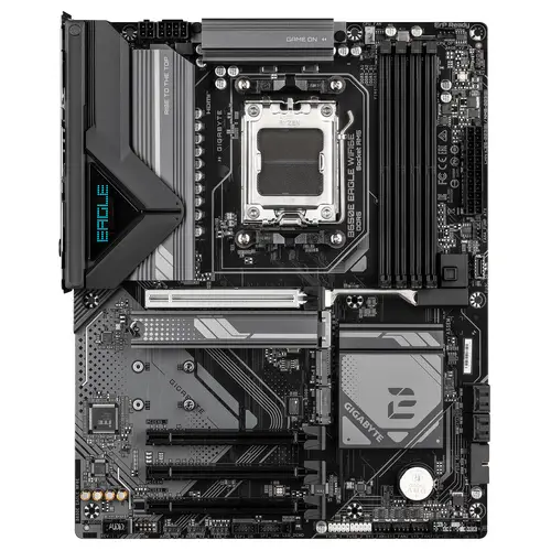 B650E EAGLE WIFI6E Placa Base - Procesadores AMD Ryzen 9000 Series, VRM de 8+2+2 fases, hasta 8200MHz DDR5 (O.C), 1xPCIe 5.0 + 2xPCIe 4.0 M.2, LAN 2.5GbE, WIFI 6E, USB 3.2 Gen 2 - Imagen 2
