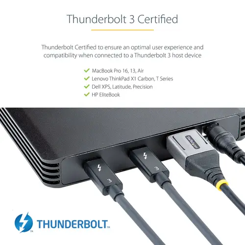 Caja Thunderbolt 3&trade  de 4 Bahías NVMe M.2 para SSD, con 1 Puerto de Vídeo DisplayPort y 2 Thunderbolt 3, 40gbps, con Fuente de Poder de 72W, Caja Externa para Disco Duro - Imagen 12