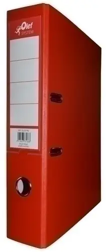 ARCHIVADOR OLEF COLOR Fº 75 ROJO