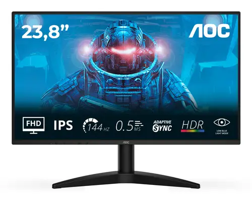 24B36X pantalla para PC 60,5 cm (23.8") 1920 x 1080 Pixeles Full HD LED Negro - Imagen 1