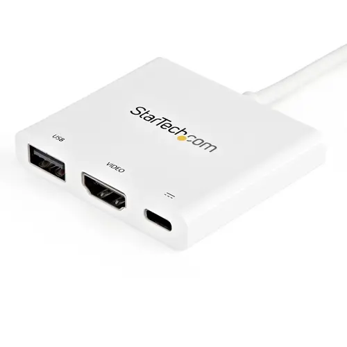Adaptador Multipuertos USB-C con HDMI - Puerto USB 3.0 - PD de 60W - Blanco - Imagen 2