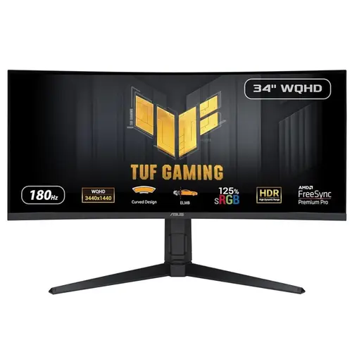 TUF Gaming VG34VQL3A pantalla para PC 86,4 cm (34") 3440 x 1440 Pixeles UltraWide Quad HD LCD Negro - Imagen 1