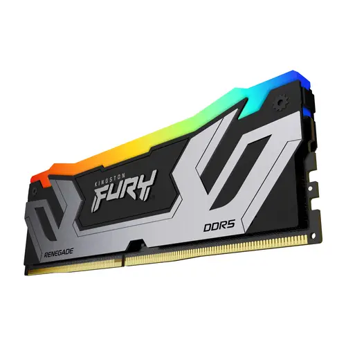 FURY 48GB 8400MT/s DDR5 CL40 CUDIMM (Kit de 2) Renegade RGB Silver XMP - Imagen 6