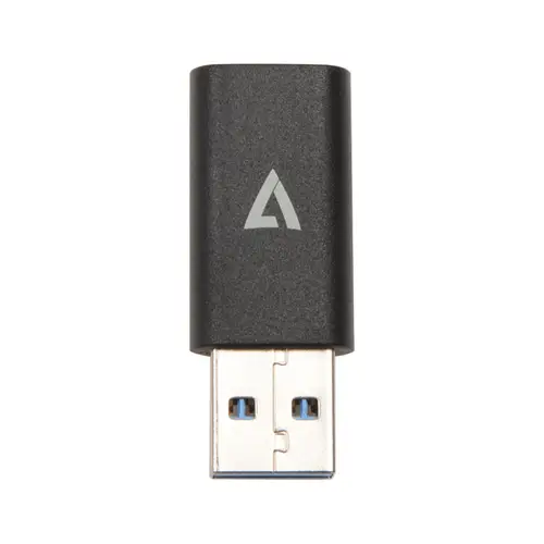 V7USB3AC cambiador de género para cable USB A USB C Negro - Imagen 2