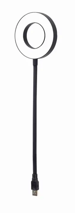 NL-LEDRING-01 aparato USB Negro, Blanco Lámpara