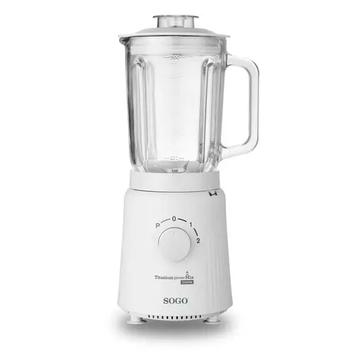 BAT-SS-5575 licuadora 1,5 L Batidora de vaso 1000 W Blanco - Imagen 1
