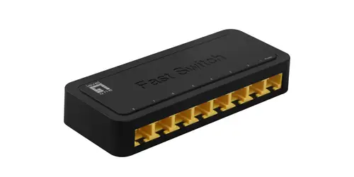 FEU-0812 switch No administrado Fast Ethernet (10/100) Negro - Imagen 1