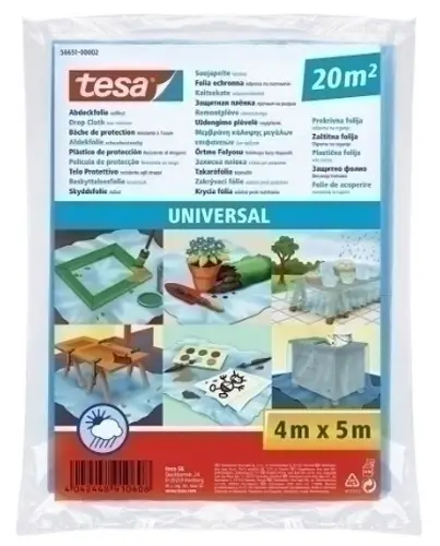 PLASTICO TESA DE CUBRICION UNIVERSAL 4x5