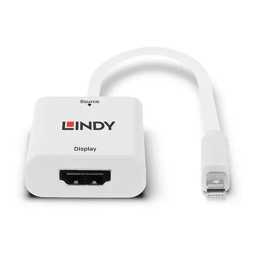 41069 adaptador de cable de vídeo Mini DisplayPort HDMI tipo A (Estándar) Blanco - Imagen 3