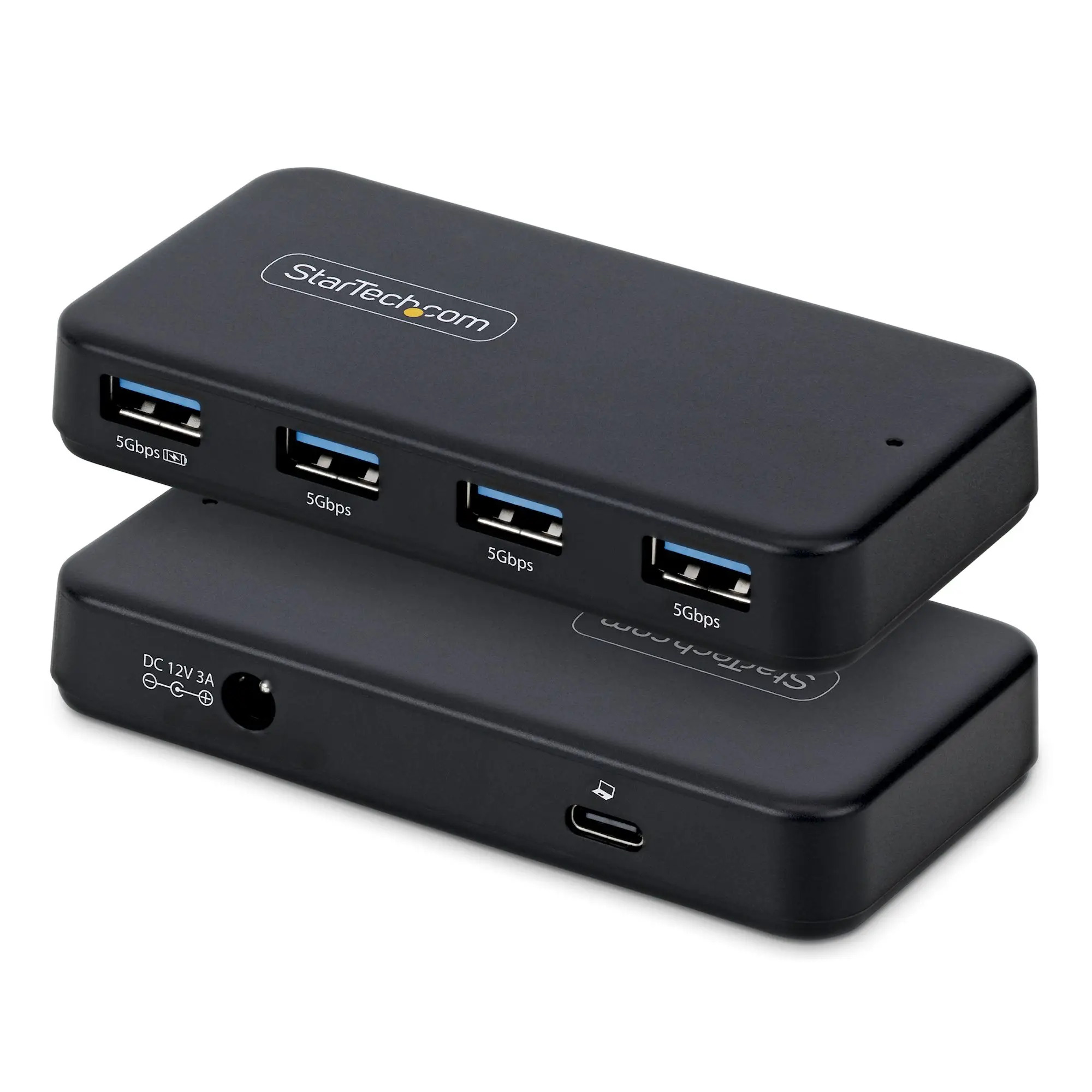 Hub Ladrón USB-A de 4 Puertos - 5Gbps - Autoalimentado - Cable H..