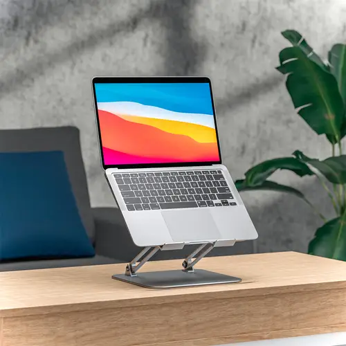 Soporte de Sobremesa XL 10-17 Ajustable para Portatil / Tablet, Plata - Imagen 5